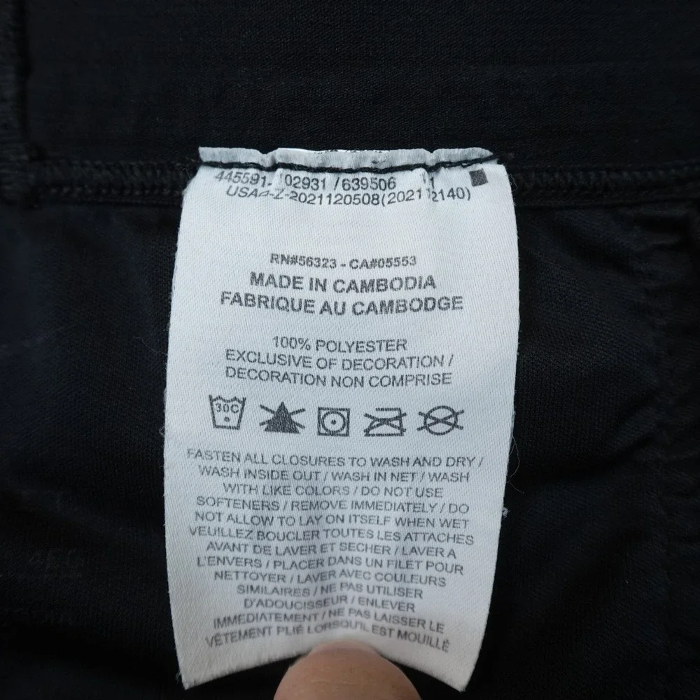 Nike Pants Mens 4XL Black Phenom Running Dri Fit Drawstring Jogger Sweatpants